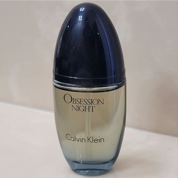 Calvin Klein Obsession Night ☆ Rare HTF ☆ Mini Travel Size ☆ New Old Stock - Picture 1 of 5